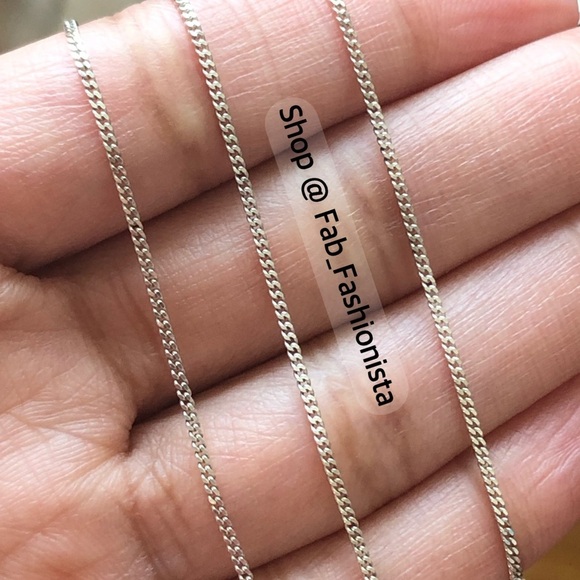 Sterling silver necklace chains 5 total - Picture 16 of 17